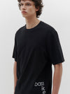 branded slouch fit t.shirt