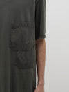 double pocket slouch t.shirt