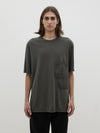 double pocket slouch t.shirt