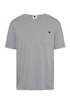 slim fit button pocket t.shirt