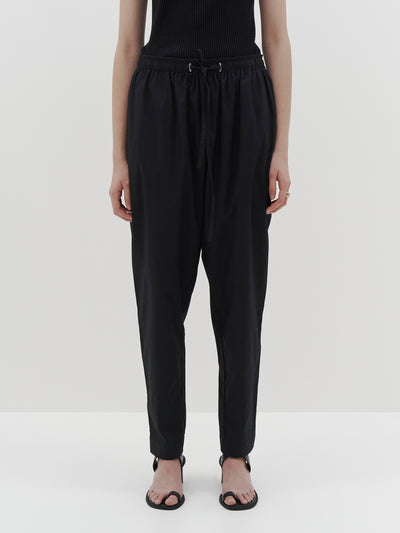 pull on organic poplin pant