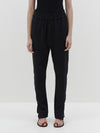 stretch twill zip detail pant