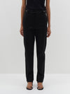 straight leg tapered pant