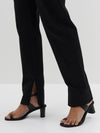 straight leg tapered pant