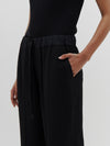 poplin detail tailored pant