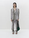 stripe man style blazer