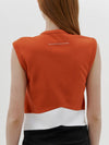 viscose jersey contrast tank