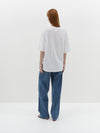 slouch v neck short sleeve t.shirt