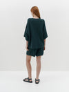 pique knit short