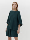 pique knit short