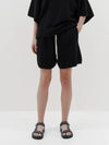 pique knit short