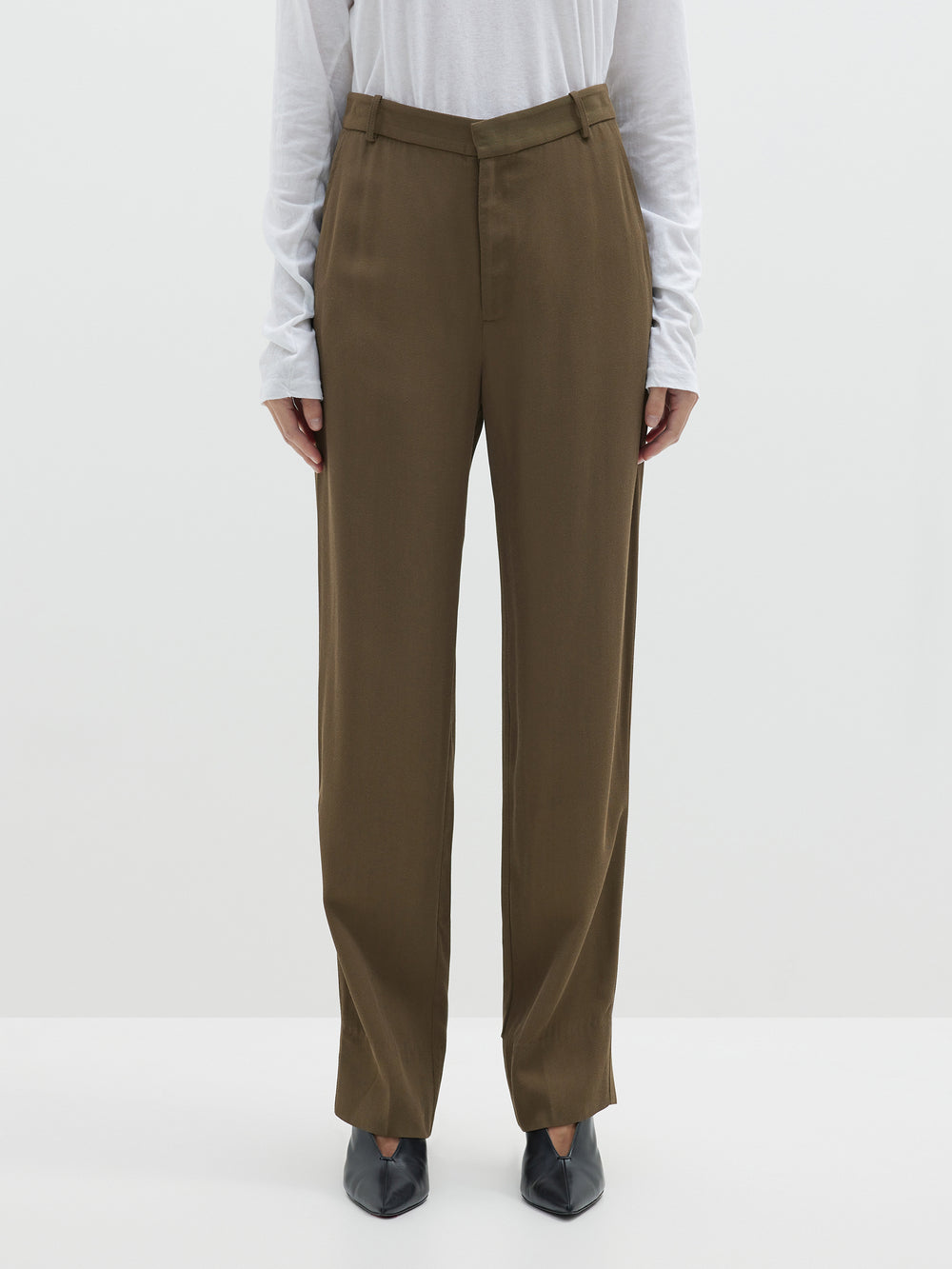 viscose classic tailored pant