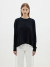 slouch circle long sleeve t.shirt