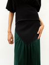 rib panel longerline skirt