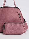 bassike state of escape guise denim in washed rose