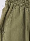 bassike twill classic beach pant in light military