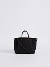 bassike state of escape petite guise tote bag in blackout