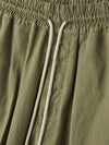 bassike twill classic beach pant in light military