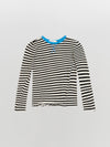 mini stripe heritage long sleeve t.shirt