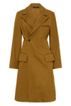 compact gabardine trench coat