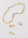 pigna citrine and pearl necklace