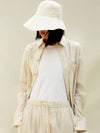longerline cotton shirt
