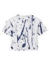 mini splatter boxy short sleeve t.shirt