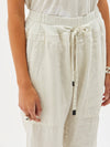 utility linen rib cuff pant