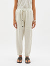 utility linen rib cuff pant