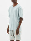 slub rib slouch t.shirt