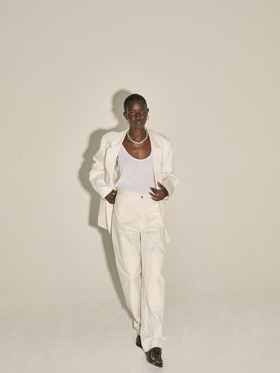 twill double knee utility pant