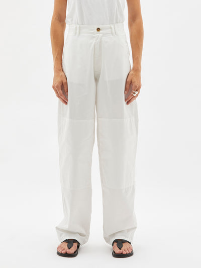 twill double knee utility pant