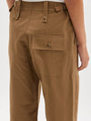 adjustable tab utility pant