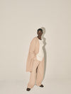 viscose twill travel trench