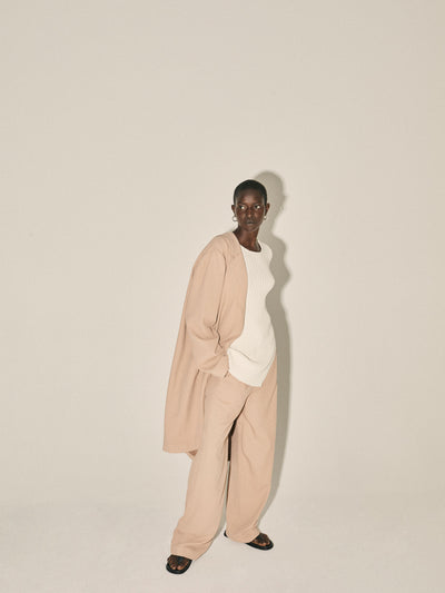viscose twill travel trench