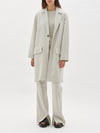 viscose twill travel trench