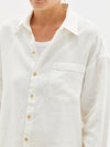 classic linen oversized shirt
