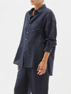 classic linen oversized shirt