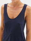 oversized scoop jersey tank