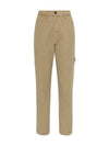 washed cotton workwear pant